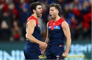 Christian Petracca and Jack Viney, round 13 2023